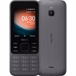 Nokia 6300 4G, Barre, Double SIM, 6,1 cm (2.4"), 0,3 MP, 1500 mAh, Charbon de bois