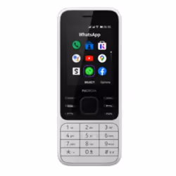 Nokia 6300 4G, Barre, Double SIM, 6,1 cm (2.4"), 0,3 MP, 1500 mAh, Blanc