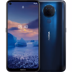 Nokia 5.4, 16,2 cm (6.39"), 4 Go, 64 Go, 48 MP, Android 10.0, Bleu