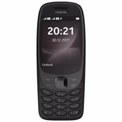 Nokia 6310, Barre, Double SIM, 7,11 cm (2.8"), 0,3 MP, 1150 mAh, Noir