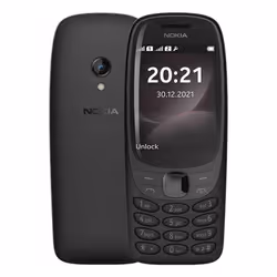 Nokia 6310, Barre, Double SIM, 7,11 cm (2.8"), 0,3 MP, 1150 mAh, Noir
