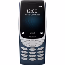 Nokia 8210 4G, Barre, Double SIM, 7,11 cm (2.8"), 0,3 MP, 1450 mAh, Bleu