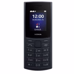 Nokia 110 4G (2023), Barre, SIM unique, 4,57 cm (1.8"), Bluetooth, 1450 mAh, Bleu