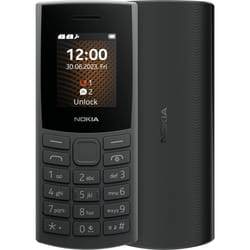 Nokia 105 (2023) Charbon de bois Téléphone numérique