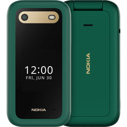 Nokia 2660 Flip Vert Téléphone d'entrée de gamme