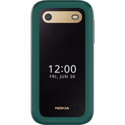 Nokia 2660 Flip Vert Téléphone d'entrée de gamme