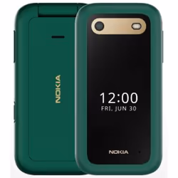 Nokia 2660 Flip, Clapet, Double SIM, 7,11 cm (2.8"), 0,3 MP, 1450 mAh, Vert