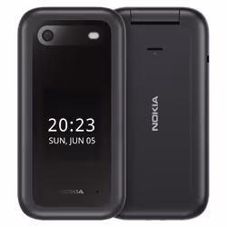 HMD 2660 Flip 7,11 cm (2.8") 123 g Noir Téléphone numérique