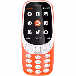 Nokia 3310, Barre, Double SIM, 6,1 cm (2.4"), 2 MP, 1200 mAh, Orange
