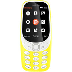 Nokia 3310 Jaune Téléphone numérique