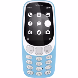 Nokia 3310 3G, Barre, Double SIM, 6,1 cm (2.4"), 2 MP, 1200 mAh, Cyan