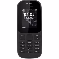 Nokia 105 Noir Téléphone numérique