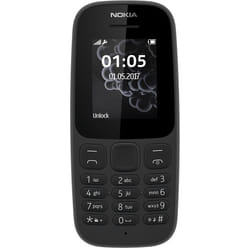 Nokia 105 Noir Téléphone numérique