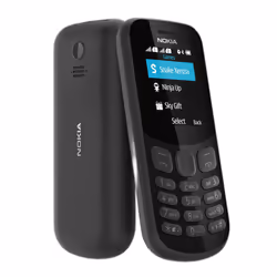 Nokia 130 Dual-SIM Noir Téléphone numérique