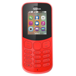 Nokia 130 DS TA-1017 Rouge Téléphone numérique