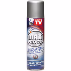 Le MAX PROOF créé une barrière imperméable sur n'importe quelle surface. Ses nanoparticules créent une couche de protection s ...