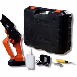Description générale La tronçonneuse Rotorazer est une mini tronçonneuse compacte, portable et puissante, fonctionnant sur ba ...