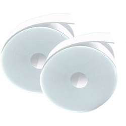 Venteo - Lot de 2 insulation strip Bande d'étanchéité auto-adhésive transparente - Isolation thermique portes et fenêtres - Imperméable à l'eau