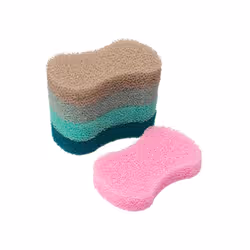 RESISTANTE ET FLEXIBLE : Ces éponges en silicone sont ultra résistantes et très flexible grâce à sa structure en nid d'abeill ...