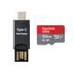 Carte Mémoire micro SDXC SanDisk Ultra 512 Go Vitesse de Lecture jusquà 150MB/S Classe 10 U1 A1 Adaptateur SD et lecteur MICRO