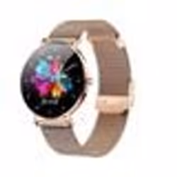 Montre Connectée Femme OHP T8 - OHP - Cardiofrequencemètre - Sport - Acier doré