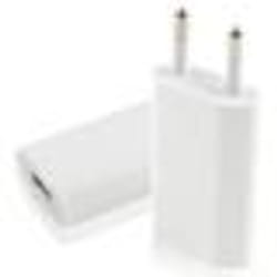 Adaptateur secteur - Générique - Chargeur USB Blanc - Compatible iPhone 3/4/5 - iPad - iPod