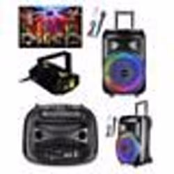 Enceinte Sono Portable - MSD - KA122 - 700W - Bluetooth 5.0 - Karaoke - LED RGB