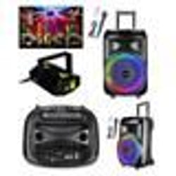 Enceinte Sono Portable - MSD - KA122 - 700W - Bluetooth 5.0 - Karaoke - LED RGB