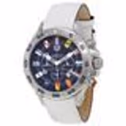 Montre - Nautica - A24514G - Quartz - Analogique - Cuir Bleu