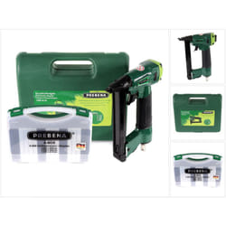 Prebena - 1XR-A16 Agrafeuse pneumatique avec Coffret de transport + a-box 9.000 Agrafes