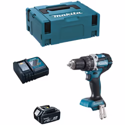 Perceuse à Percussion MAKITA DHP484 - Perceuse à Percussion avec moteur Brushless BL, l'énergie est plus efficace, fournit pl ...