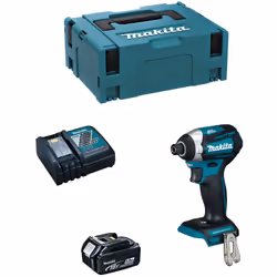 Visseuse à Chocs MAKITA DTD154 - Visseuse à Chocs 18V avec moteur BL Brushless - Trois vitesses de vissage : dure, moyenne et ...