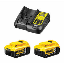 Dewalt - Power Set (2 x 18V 5,0 Ah DCB107)