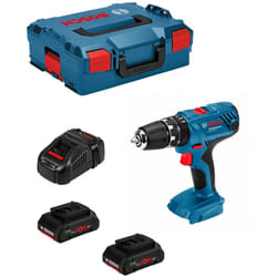 Perceuse à Percussion Bosch gsb 18V-21 (2 x 4,0 Ah ProCORE GAL1880CV L-Boxx 136)