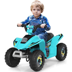 Costway - Quad avec Batterie 6V pour Enfant, Quad Électrique avec Marche Avant/Arrière, Fonctionnement Sécurisé et Vitesse Max de 4,5 km/h, Cadeau