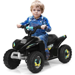 Costway - Quad avec Batterie 6V pour Enfant, Quad Électrique avec Marche Avant/Arrière, Fonctionnement Sécurisé et Vitesse Max de 4,5 km/h, Cadeau