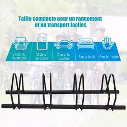 Fonctionnalités : Construction robuste et solide avec des tubes en acier. La surface revêtue de poudre protectrice ne rouille ...