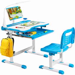 Description générale Ce bureau et chaise pour enfants est conçu pour offrir robustesse et adaptabilité. Avec un cadre en fer  ...