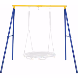 Description générale Ce portique pour balançoire est conçu pour offrir une expérience de jeu sûre et agréable. Compatible ave ...