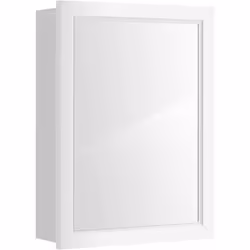 Caractéristiques Meuble à 2 niveaux pour davantage de rangement Il comporte un miroir sur la porte. Le système de montage mur ...