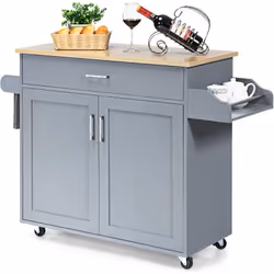 Matériaux: MDF + bois composite Dimensions du produit: 116 x 40 x 85 cm (L x l x h) Poids maximum supporté par le comptoir: 5 ...