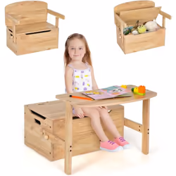 Description générale Découvrez la chaise d'activité 3 en 1, un meuble polyvalent pour enfants qui peut être utilisé comme siè ...