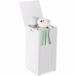 Attributs : 【Structure résistante et pérenne :】Fabriqué à partir de panneaux MDF de première qualité, ce meuble à linge autop ...