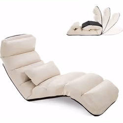 À propos de cet article 【Fauteuil de relaxation confortable :】le fauteuil de détente pliable est doux et confortable, avec un ...