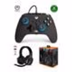 Manette de jeu - XBOX - EDITION Officielle - Sans fil - Vibration - Couleur Noir/Bleu