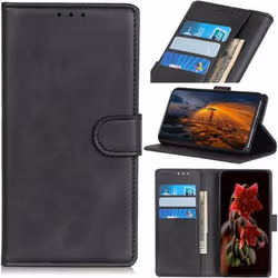 Housse pour smartphone - Samsung - Galaxy S21 5G - Cuir - Noir - Souple