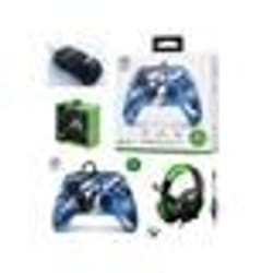 Pack Manette - SPIRIT OF GAMER - Camouflage Bleu Métal - Casque PRO H3 - Xbox One/S/X/PC - Filaire