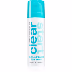 Le masque nettoyant Dermalogica Clear Start Blackhead Clearing se transforme en mousse pétillante dès qu’il entre en contact  ...
