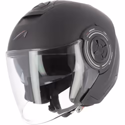 Astone Aviator Casque Jet, noir, taille XS pour Hommes