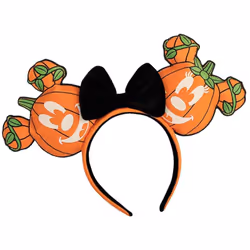 Bandeau Disney MickOLantern Brille dans le noir Matériau : fausse fourrure Créé dans un petit entrepôt en 1998. Loungefly est ...